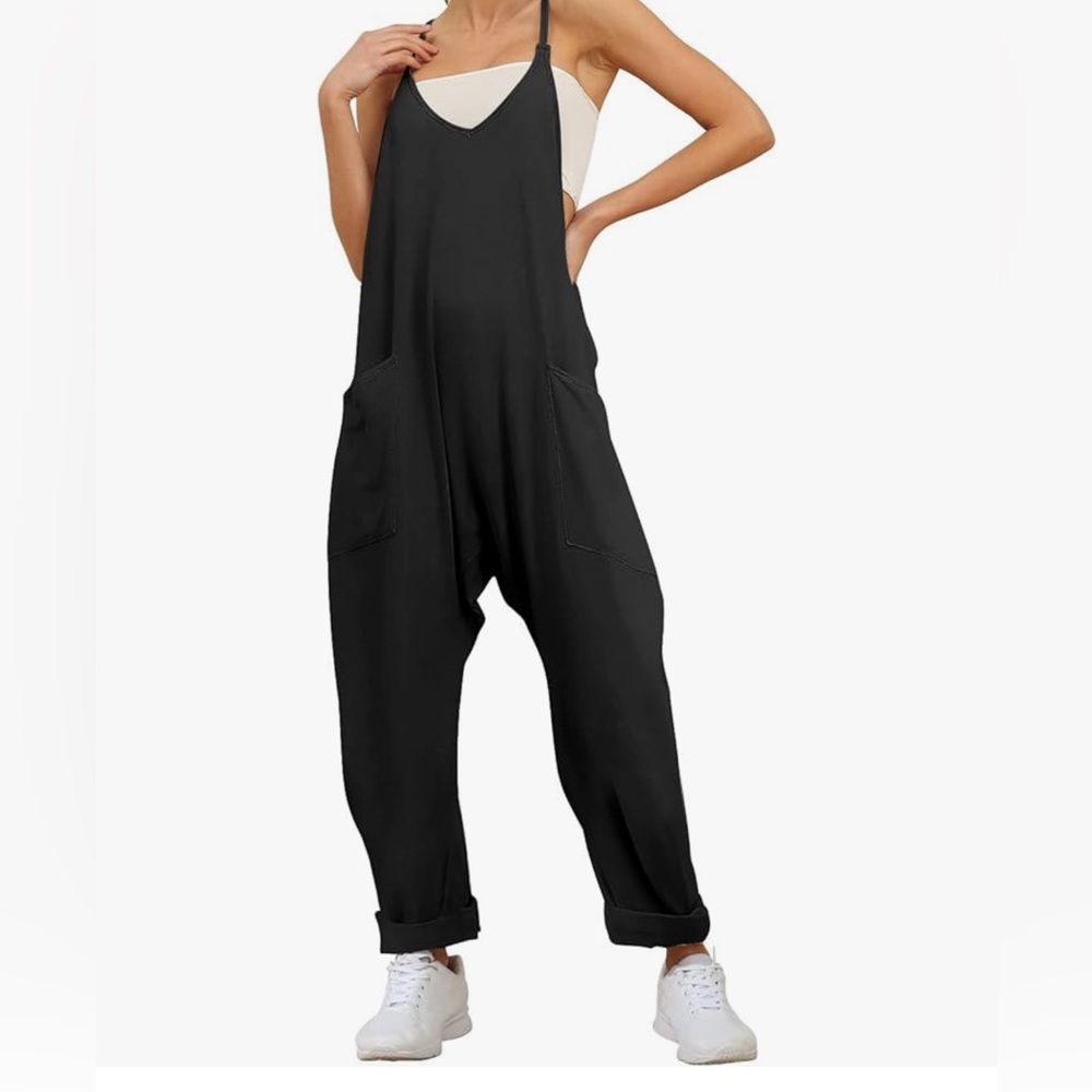 black jumpsuit size small